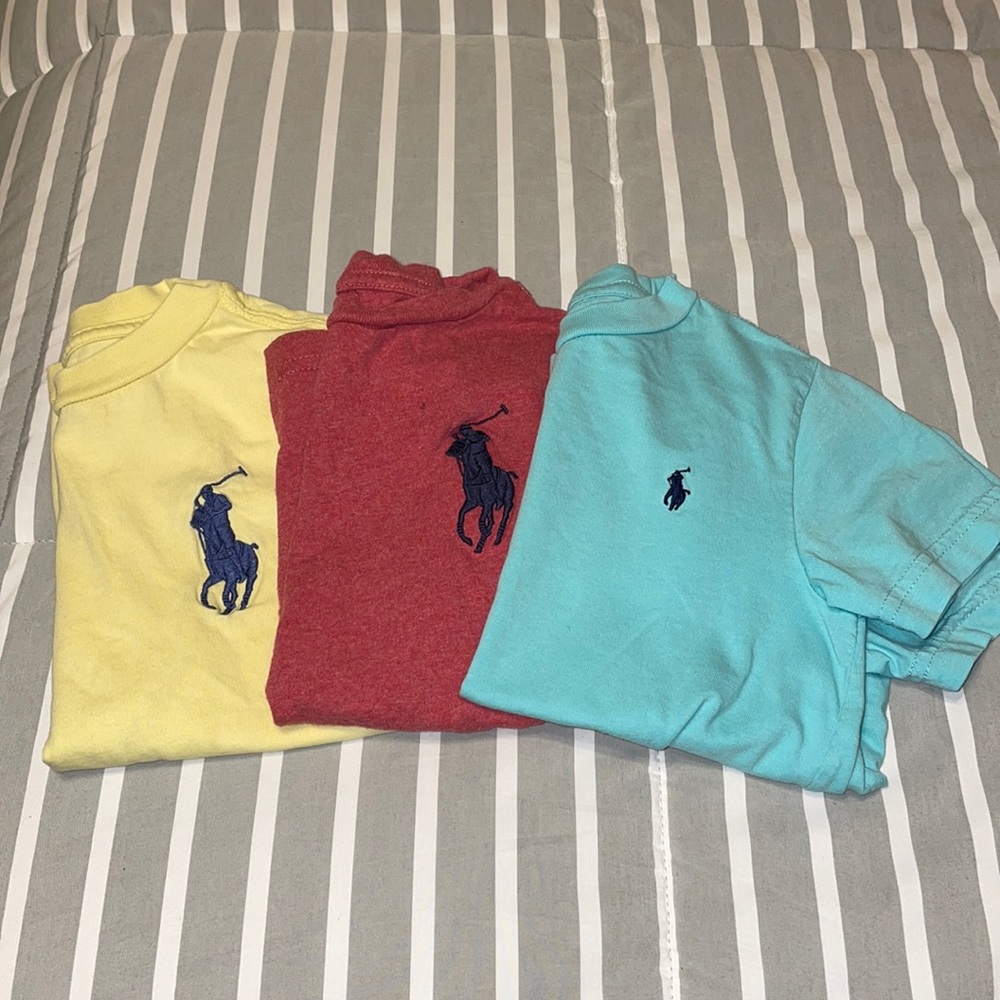 3 Polo RL tees